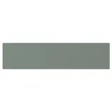 NICKEBO drawer front, matt grey-green, 40x10 cm
