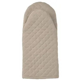 VÄLVÅRDAD oven glove, beige, Length 33 cm