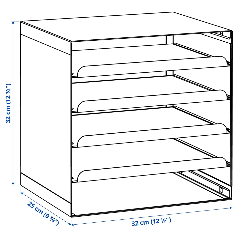 part: HARVMATTA letter tray