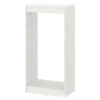 TROFAST frame, white, 46x30x95 cm