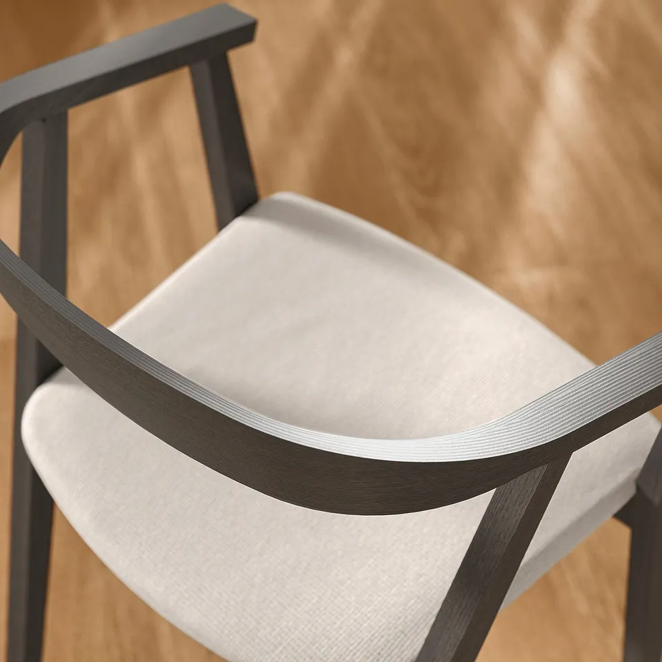 part: STOCKHOLM chair with armrests