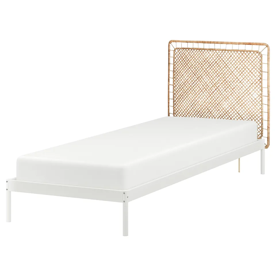 part: VEVELSTAD bed frame with 1 headboard