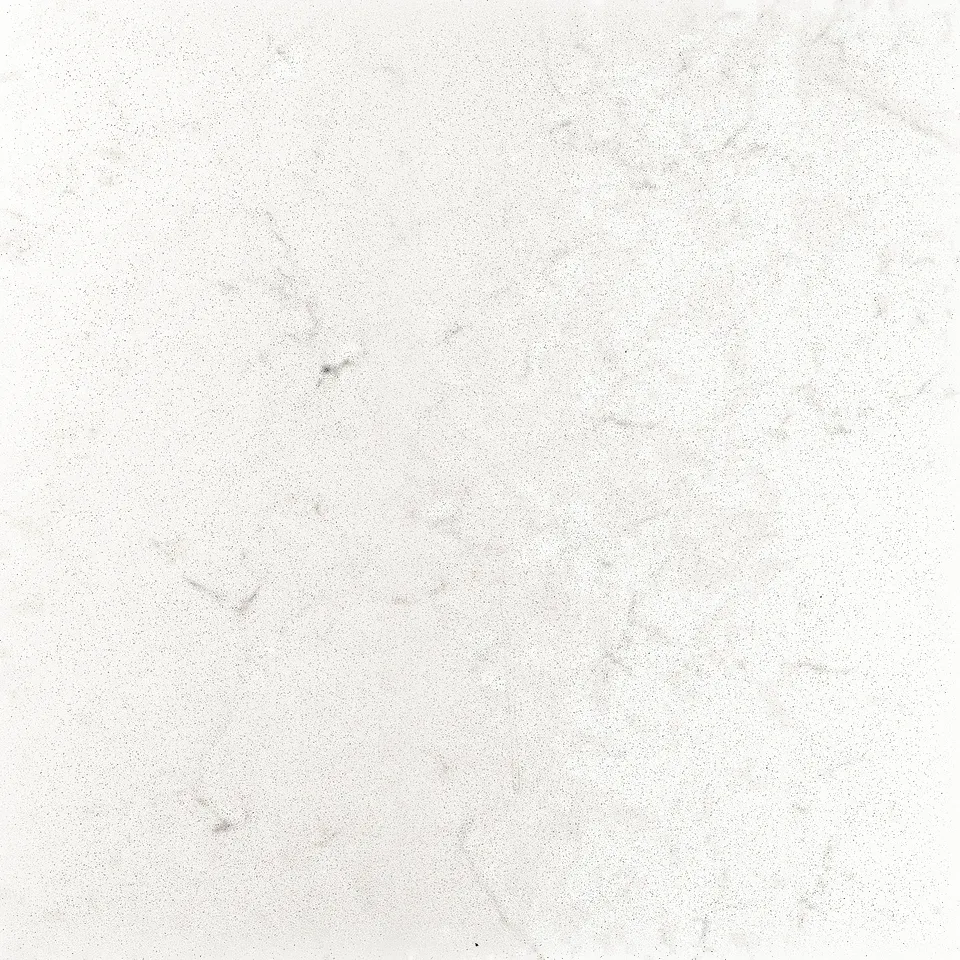 LOCKEBO Custom made worktop, off-white marble effect/glass composite, 1 m²x2.0 cm
