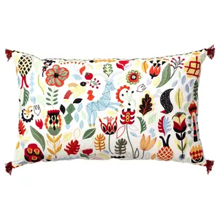 RÖDARV cushion, multicolour, Length 40 x Width 65 cm