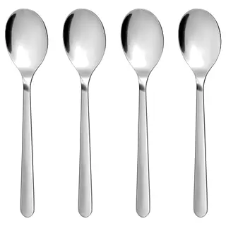 FÖRNUFT spoon, stainless steel, 19 cm