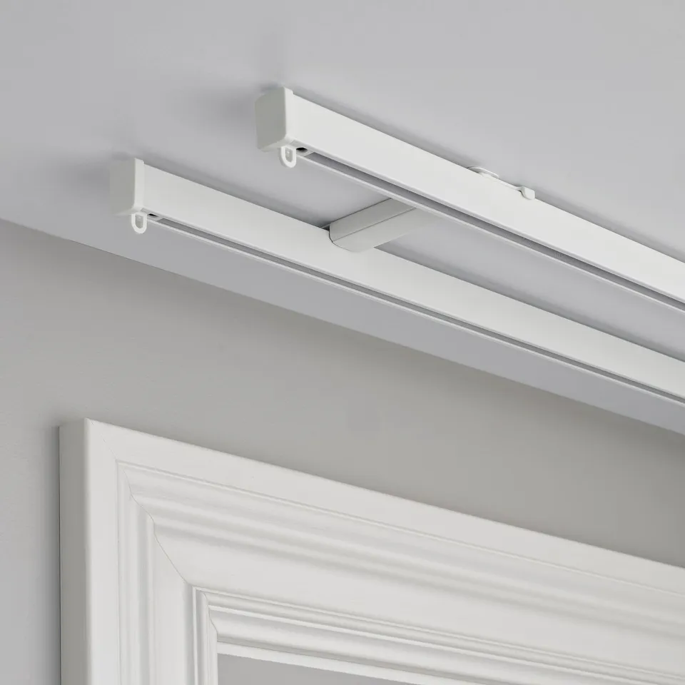 part: VIDGA ceiling bracket for 2 curtain rails