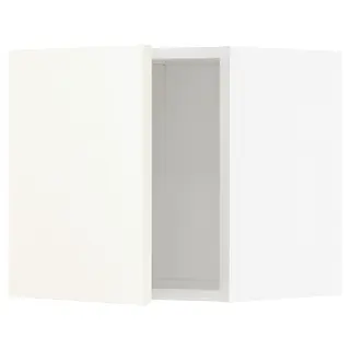 METOD wall cabinet, white/Vallstena white, 40x37x40 cm
