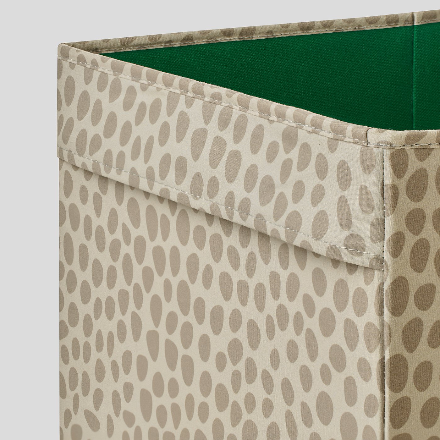 SLÄKT Box, beige, 55x33x33 cm