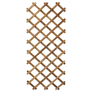 ASKHOLMEN trellis, dark brown, Width 72 x Depth 3 x Height 190 cm