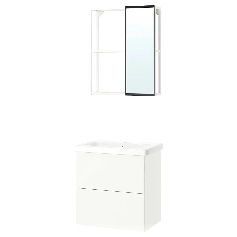 ENHET Bathroom, white, 64x43x65 cm