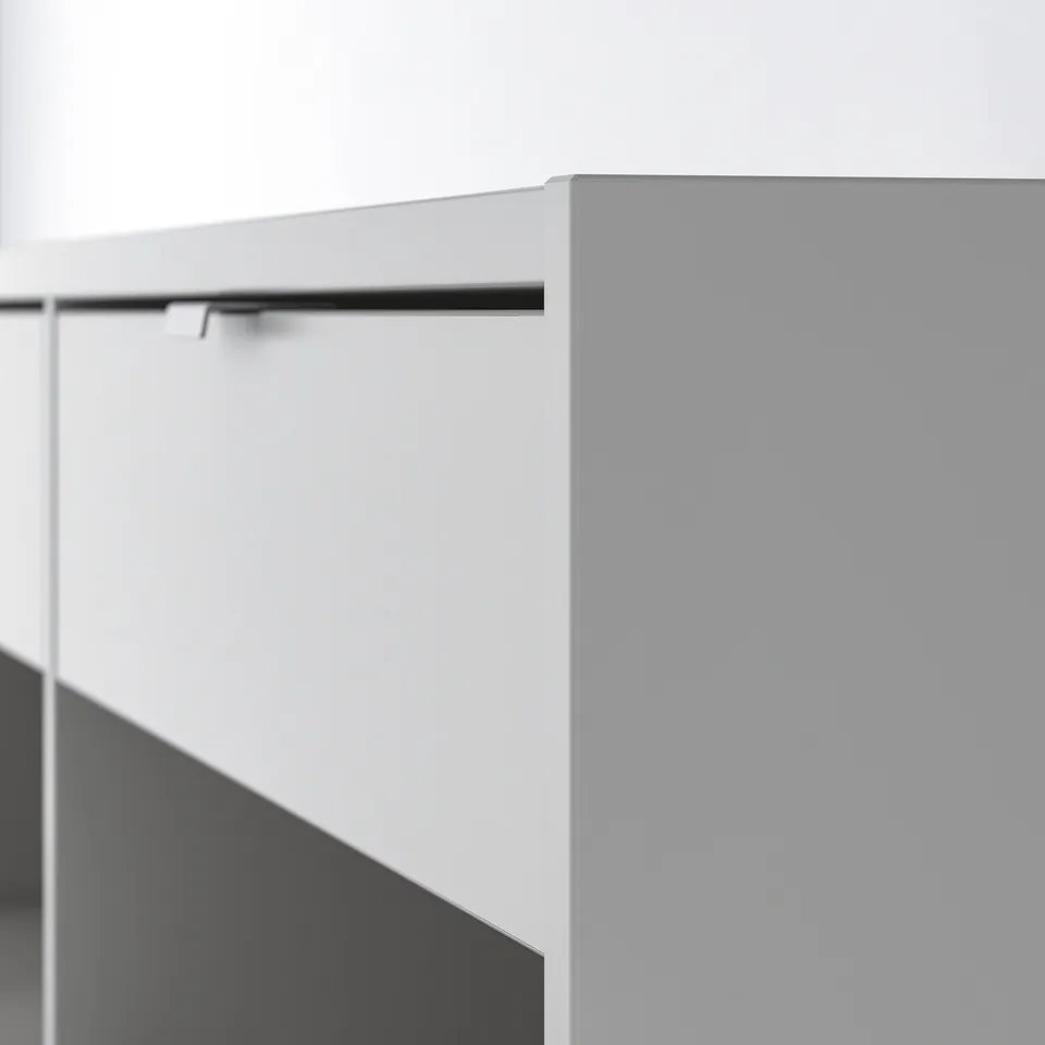 Modern minimalist furniture with clean lines and sleek design
