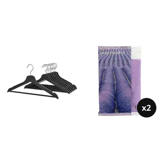 hanger ×8 + potpourri in a bag ×2
