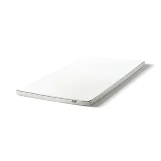 NÄSTABERG mattress pad, white, 90x200 cm
