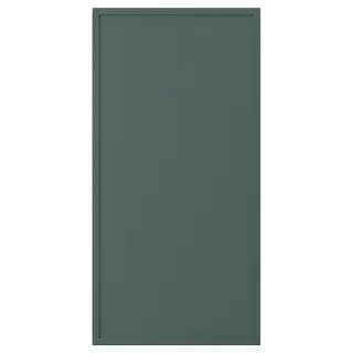 ASPUDDEN door, dark grey-green, Width 39.7 x Height 79.7 cm