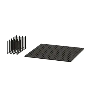 UPPDATERA pegboard drawer organiser, anthracite, 60 cm