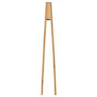 OSTBIT serving tong, bamboo, Length 24 cm