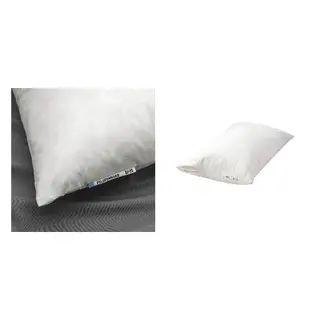 LUDDROS/PILSPINNARE set: pillow, low + pillow protector