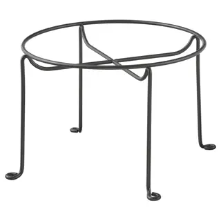 VARDAGEN stand for jar with tap, dark grey, Height 13.5 cm