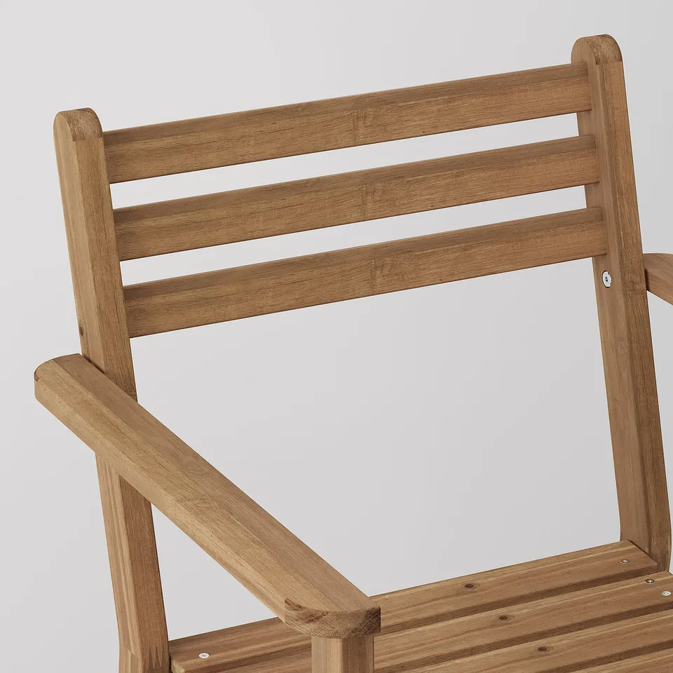 part: ASKHOLMEN chair with armrests, outdoor