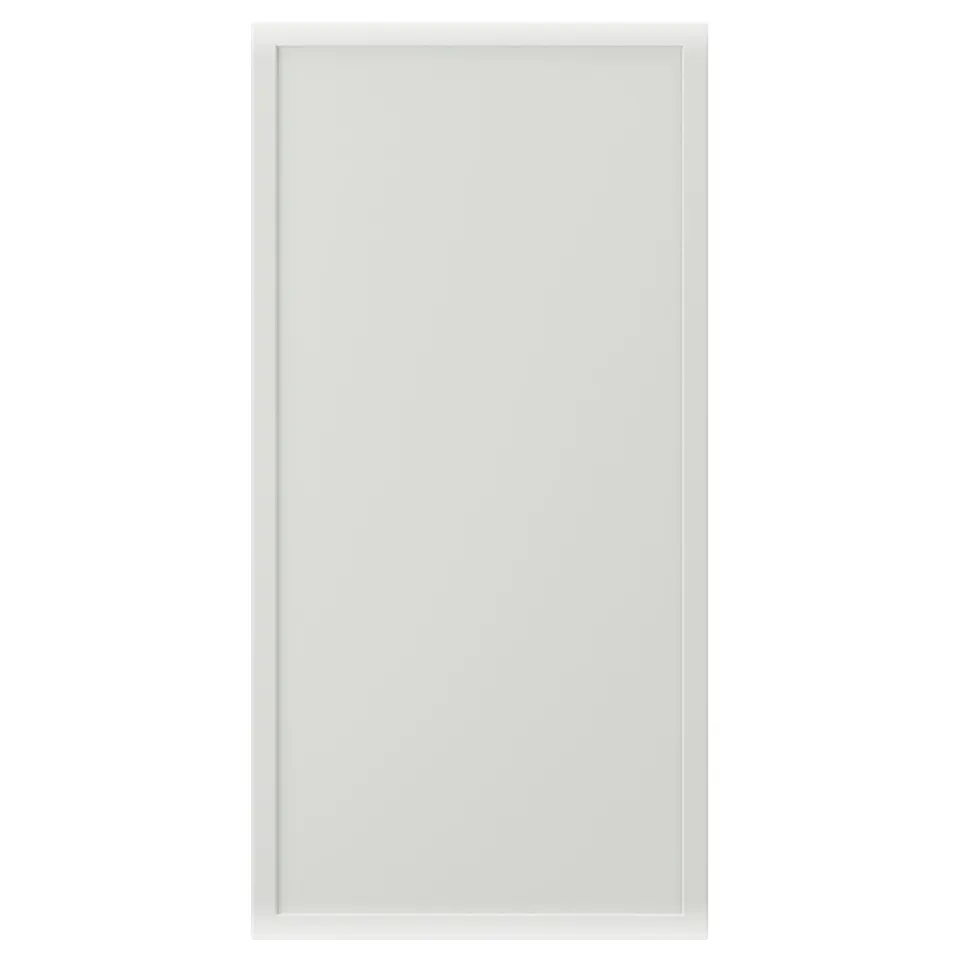ASPUDDEN Door, light grey, 30x60 cm
