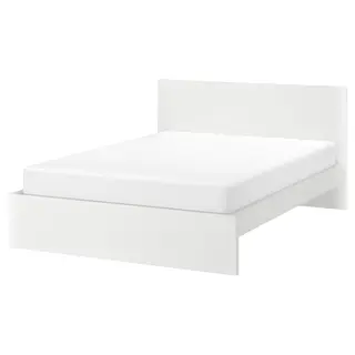 MALM bed frame, high, white, 150x200 cm