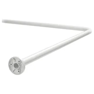 VIKARN shower curtain rod, white