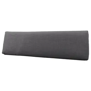 KLAGSHAMN back cushion, Skiftebo dark grey, Width 140 x Length 200 cm
