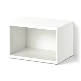 BESTÅ frame, white, 60x40x38 cm