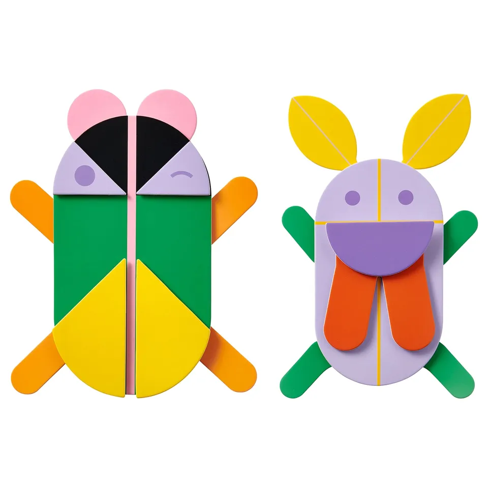 part: GREJSIMOJS wall decoration, set of 2
