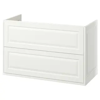 TÄNNFORSEN wash-stand with drawers, white, 100x48x63 cm