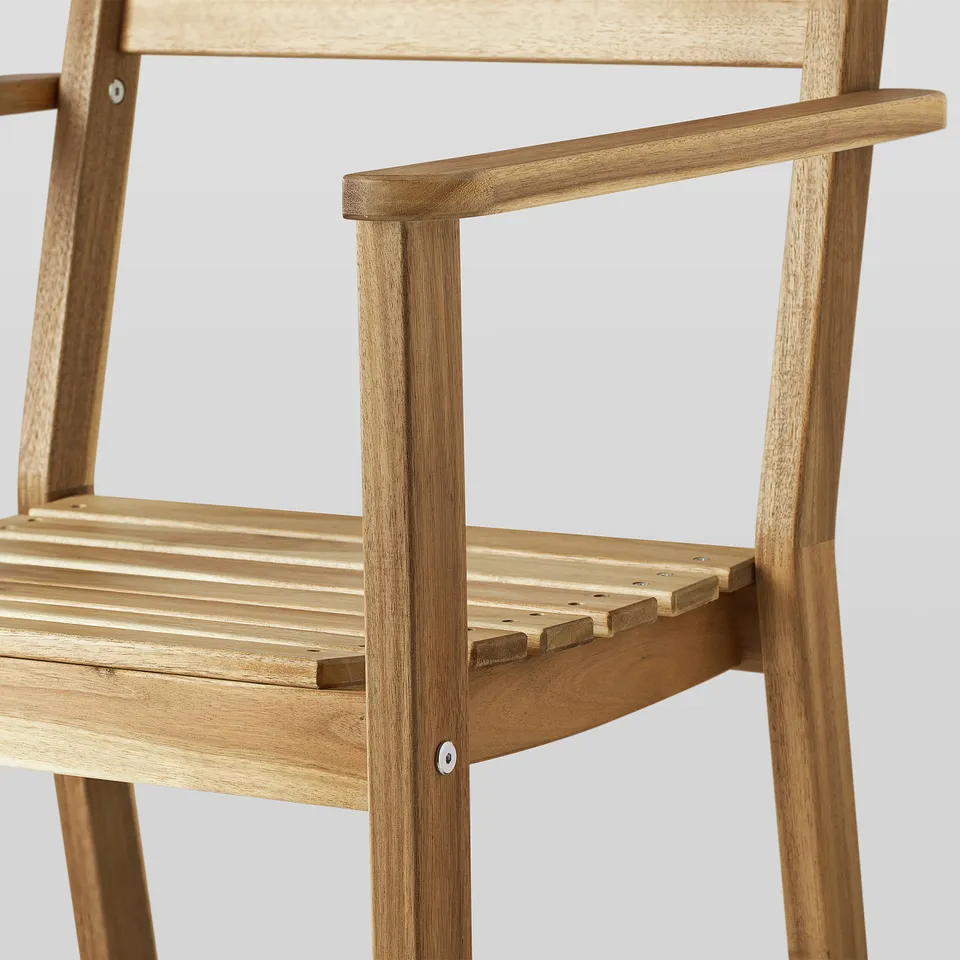 part: ASKHOLMEN chair with armrests, outdoor