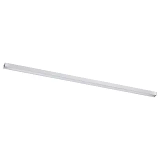 MITTLED LED kitchen worktop lighting strip, dimmable aluminium-colour, Length 60 x Width 2 x Height 1.4 cm
