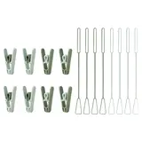 SLIBB hanging clothes peg, green