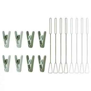 SLIBB hanging clothes peg, green