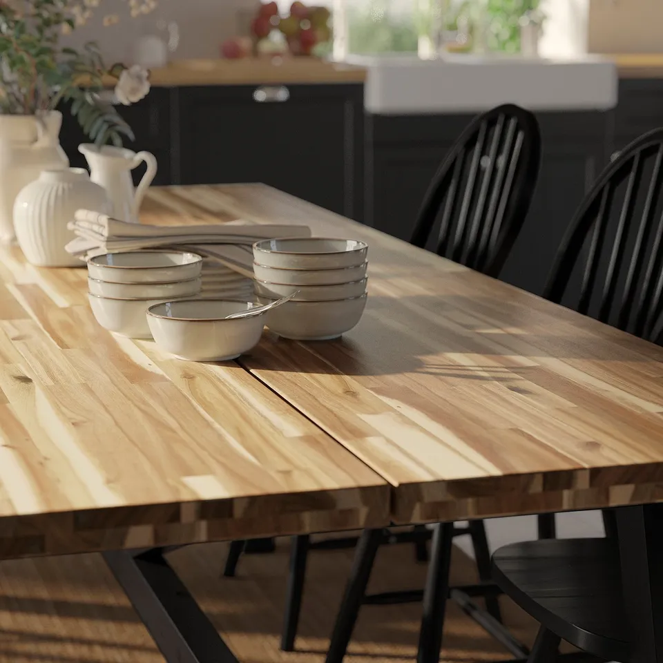part: SKOGSTA / SKOGSTA table and 6 chairs