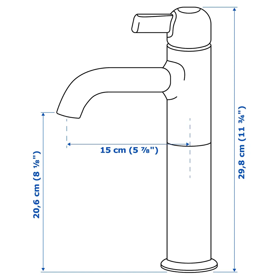 part: VOXNAN wash-basin mixer tap, tall