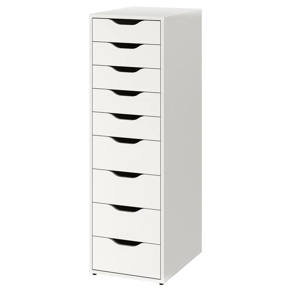 part: ALEX drawer unit with 9 drawers