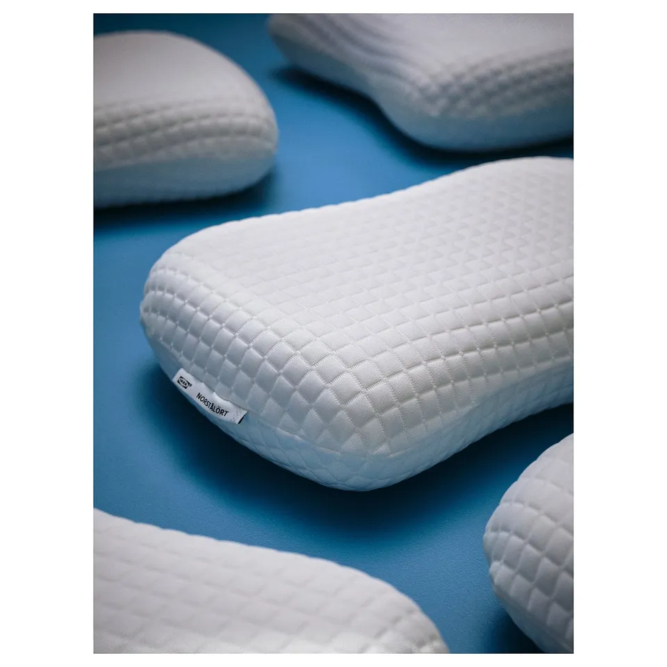 NORDSTÅLÖRT Ergonomic pillow, side/back sleeper, 35x50 cm