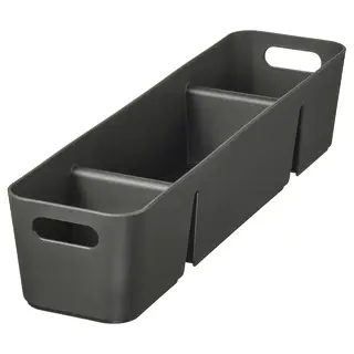 UPPDATERA box, anthracite, 50x12 cm