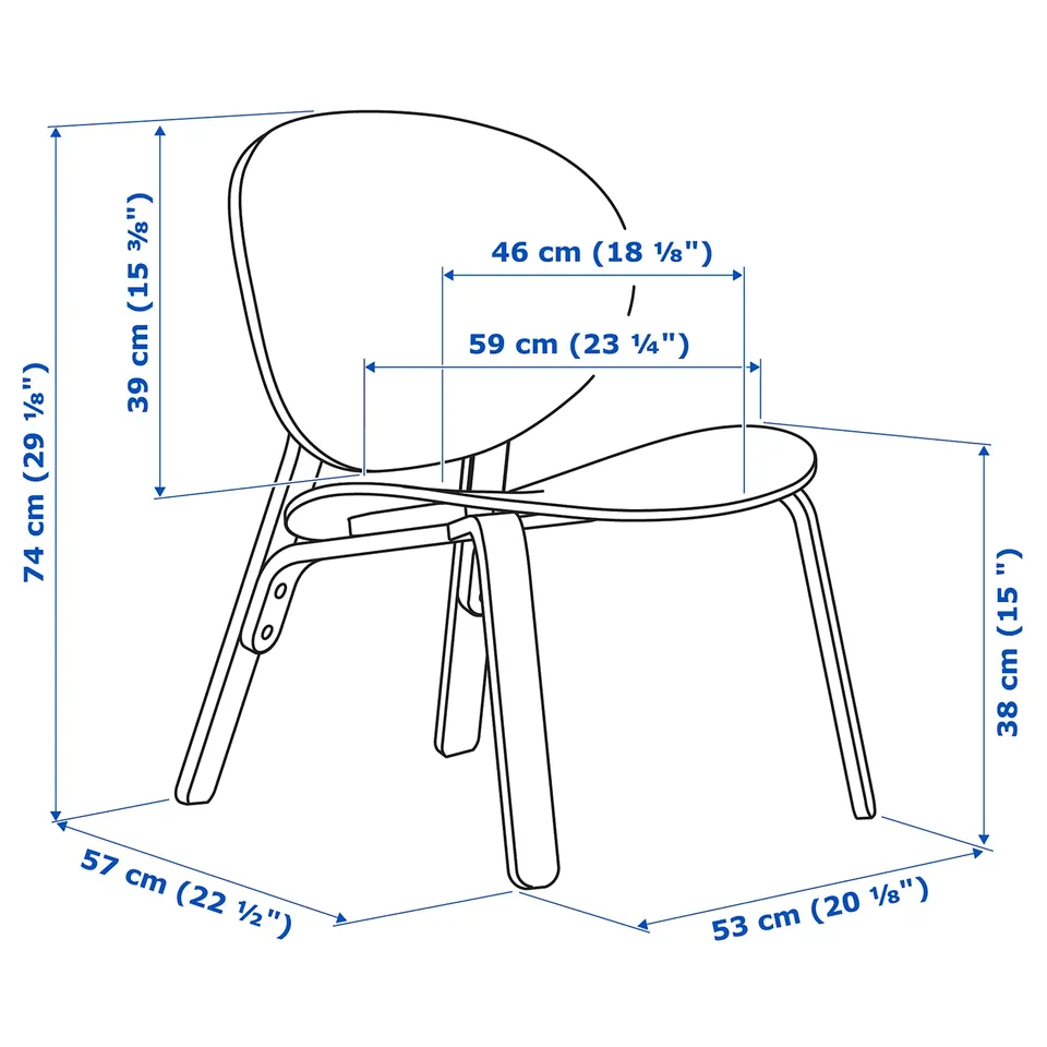 part: FRÖSET easy chair