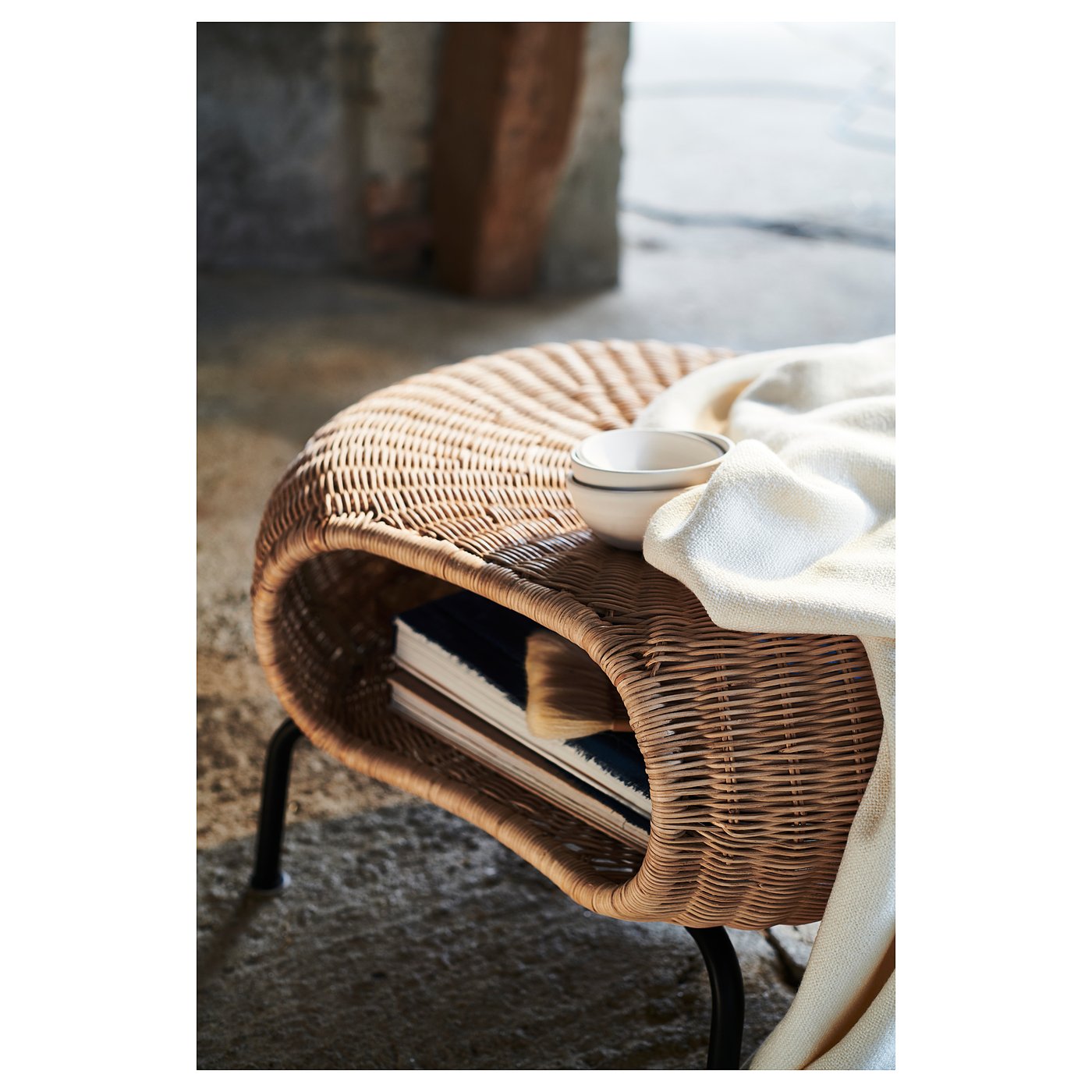part: GAMLEHULT footstool with storage