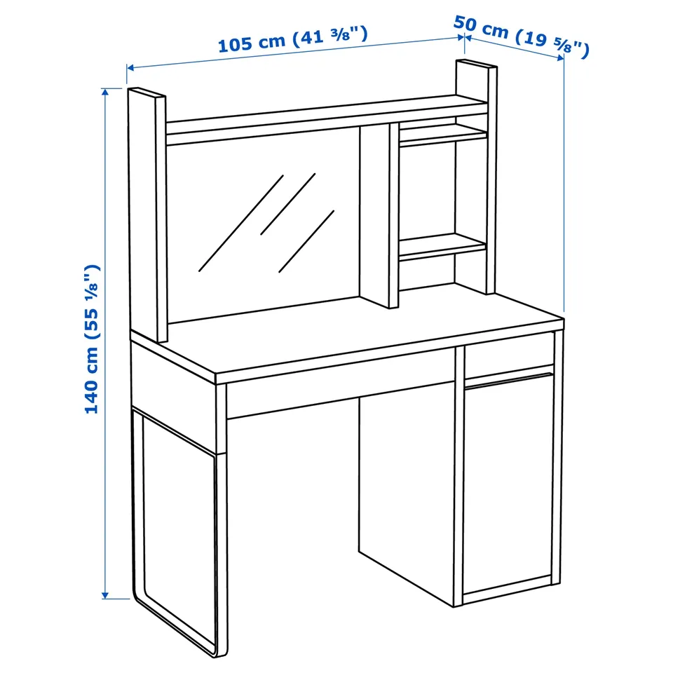 part: MICKE desk