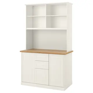 ÖNNERUP kitchenette, off-white, 130x64x219 cm