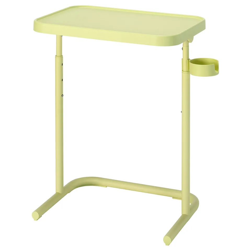 BJÖRKÅSEN Laptop stand, yellow-green