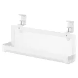 FÖRSÄSONG cable management tray, white, 38 cm