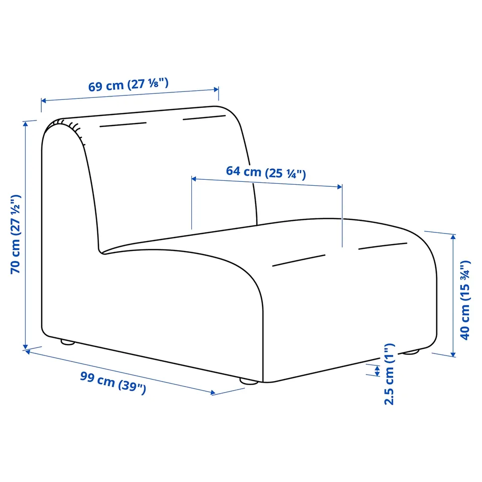 part: STOCKHOLM 2025 1-seat section