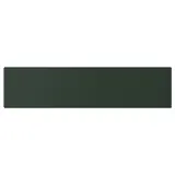 HAVSTORP drawer front, deep green, Width 39.7 x Height 9.7 cm