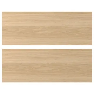 ENHET drawer front, oak effect, Width 79.6 x Height 29.6 cm
