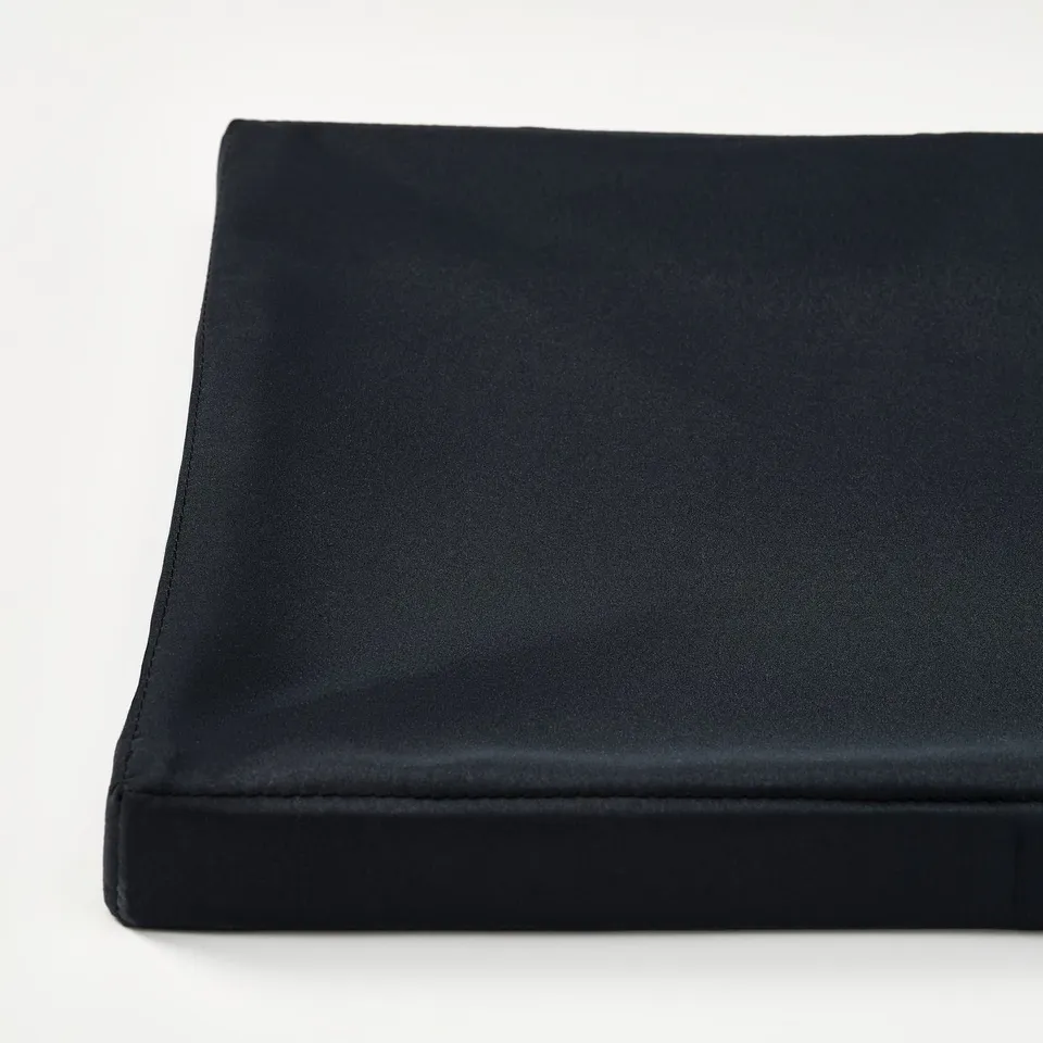 DRÖNA Lid, black textile, 39x34 cm