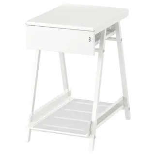 TROTTEN drawer unit, white, 34x56 cm